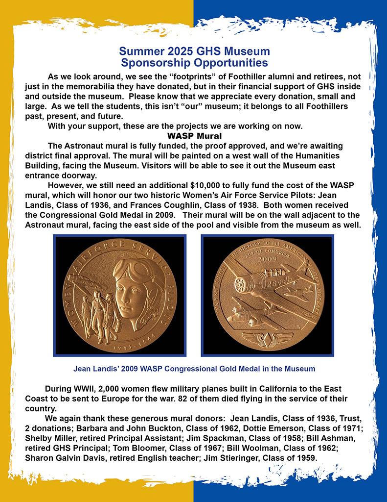 support the museum
